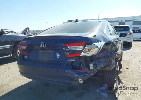 2020 Honda Accord Hybrid Ex-L из США, поврежденный, VIN 1HGCV3F56LA015640